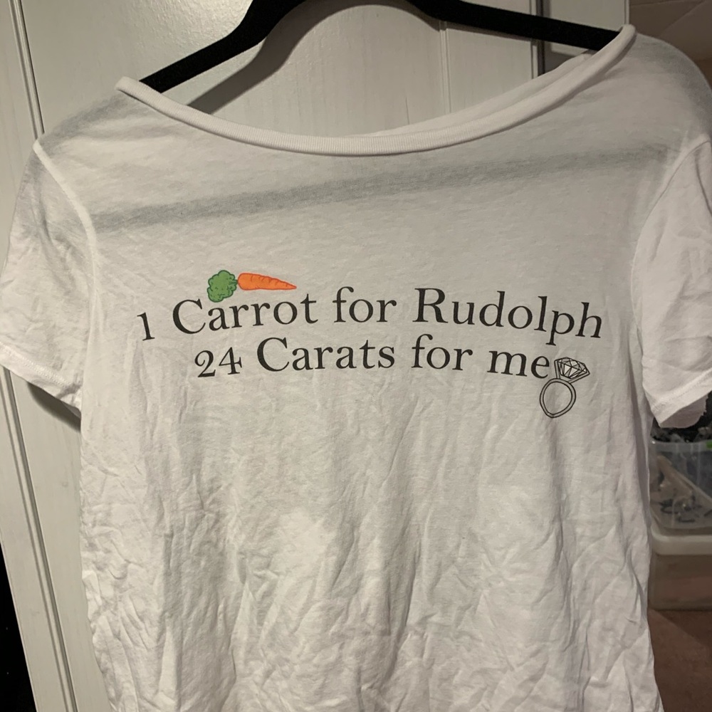 Wildfox carrot tee
